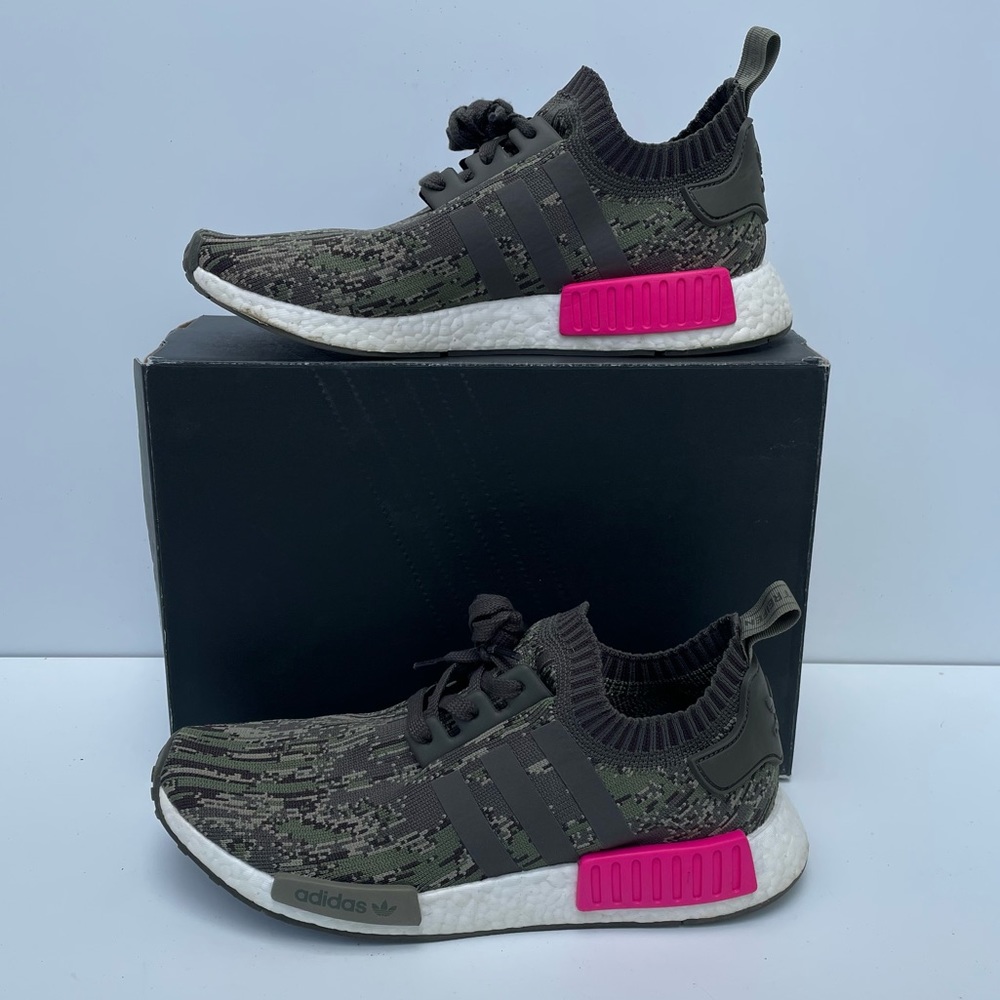 Adidas NMD’s R1 camouflage/pink men’s size 11